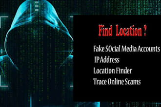 trace and find location of any person,ip trace,osint location trace ,person find