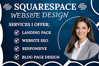 fix bugs on squarespace, redesign or build a squarespace website seo