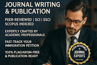 write and publish articles in peer reviewed journals for eb1, eb1a, niw