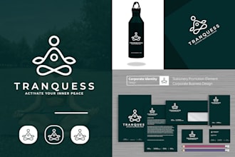 make modern minimalist stunning business logo design