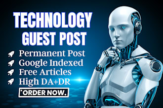 do tech guestpost on high da tech blogs to rank websites with dofollow backlinks