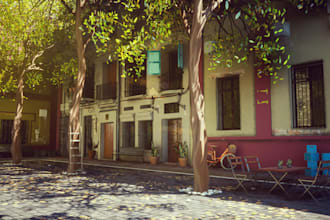 create 3d environment in unreal engine for games or films