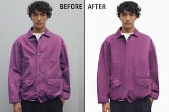do professionally retouch fashion, lookbook, catalog clothing and wrinkles