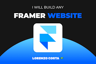 design and build a high converting landing page in framer
