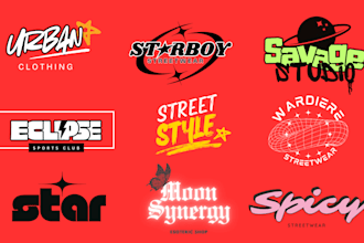 design exclusive urban logo for your streetwear brand