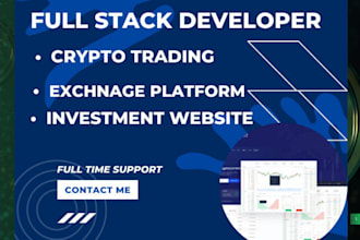 build crypto trading exchange platform, trading platform, p2p trading website
