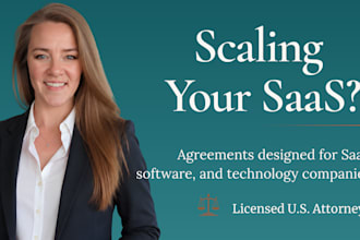 draft a saas or tech contract as a business attorney
