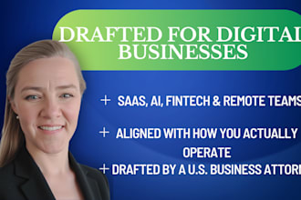 draft a custom legal contract for your tech forward business