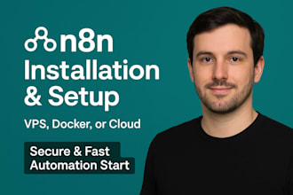 build n8n workflows for task automation, make ai agent for business automation
