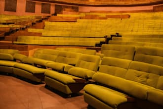 3d basement design, event center, 3d concert exterior show,hall center,cafe,cgi