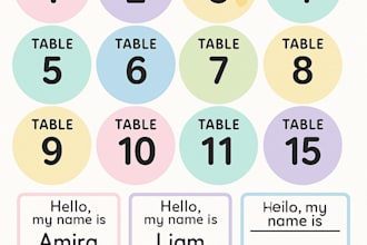 create classroom posters or flyers for decor or students
