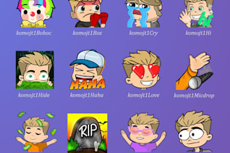 create emotes and badges for your twitch channel