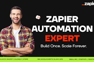 be your zapier expert and automation specialist