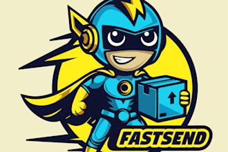 do modern line art bolt logo design