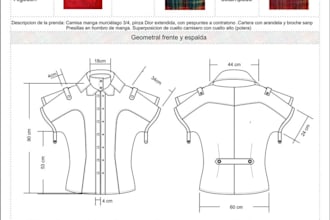 create tech packs and technical flats for fashion clothing
