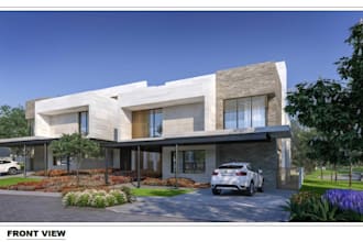 draw residential and commercial buildings floor plans, elevation  section