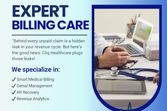 do medical billing, with 8 years of end to end rcm experience