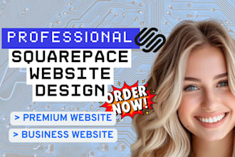 design squarespace website redesign squarespace business website optimization