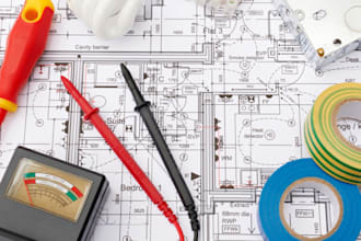 design hvac plumbing electrical mep drawing and commercial permit plans