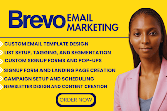 setup brevo automation brevo campaign brevo newsletter brevo html email template
