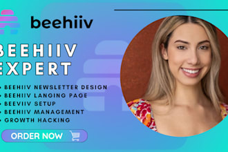 beehiiv setup beehiiv landing page beehiiv website ai newsletter