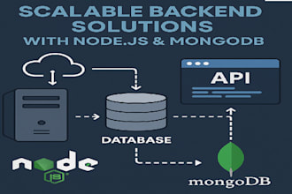develop scalable backend solutions using nodejs and mongodb