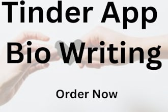 do tinder bio writing