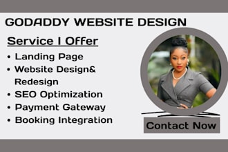 design godaddy website design godaddy website redesign, develop godaddy website