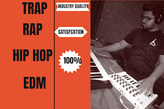 make fire trap or hip hop beat for you