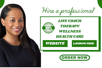 build life coach website career website consulting website therapy website