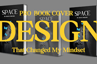 do ebook and book formatting, selfhelp book cover and ebook cover design kdp