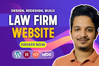design professional attorney, lawyer and law firm wordpress website