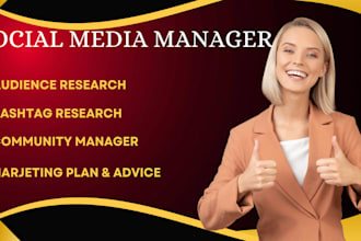 be your social media marketing manager, etsy website traffic, community manager