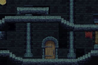 draw professional pixel art asset for your video games