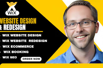 do wix website design, redesign wix website, wix online store