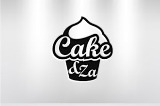 design a modern awesome elegant bakery pizza logo design
