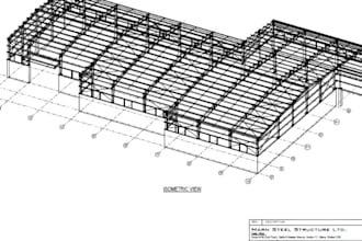 prepare mechanical steel structure and sheet metal drawing services 2d and 3d