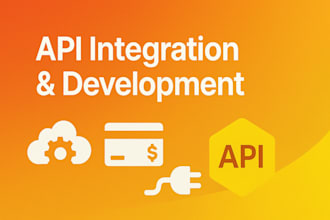 be your API integration specialist, payment, SMS, CRM and custom solutions