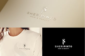 do modern luxury clothing brand, fashion, cosmetics and beauty logo design