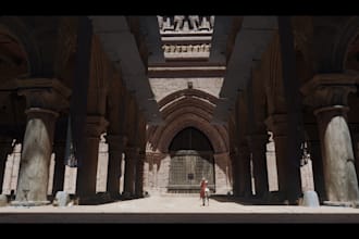 deliver aaa quality game and film environment concept art