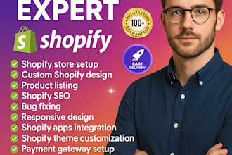 fix shopify bugs, customize theme, and liquid coding