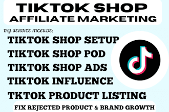 create USA tiktok shop USA tiktok shop management  USA tiktok setup