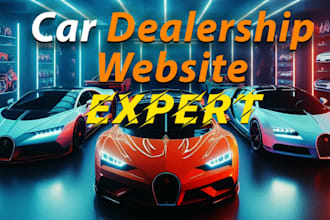 make responsive online car dealership website
