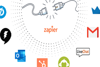 set up zapier and make to automate the workflow