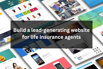 create insurance website, life insurance website, life insurance leads