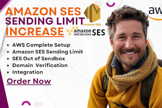 increase your amazon ses sending limit AWS creation setup smtp server