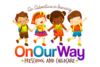 make a modern awesome daycare, childcare, baby shop, preschool and kids logo