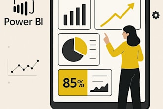 do interactive dashboard in power bi