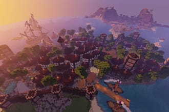build castles, spawns,hubs,farms villages,lobby,maps