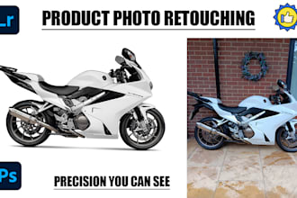 professionally retouch product photos for ecommerce and catalogs